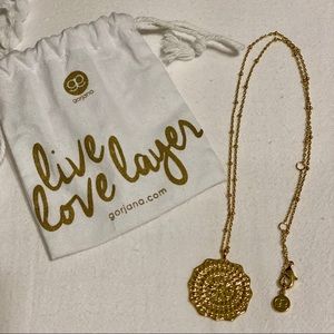 Gorjana Mosaic Coin Necklace
